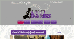 Desktop Screenshot of deadeyedames.com